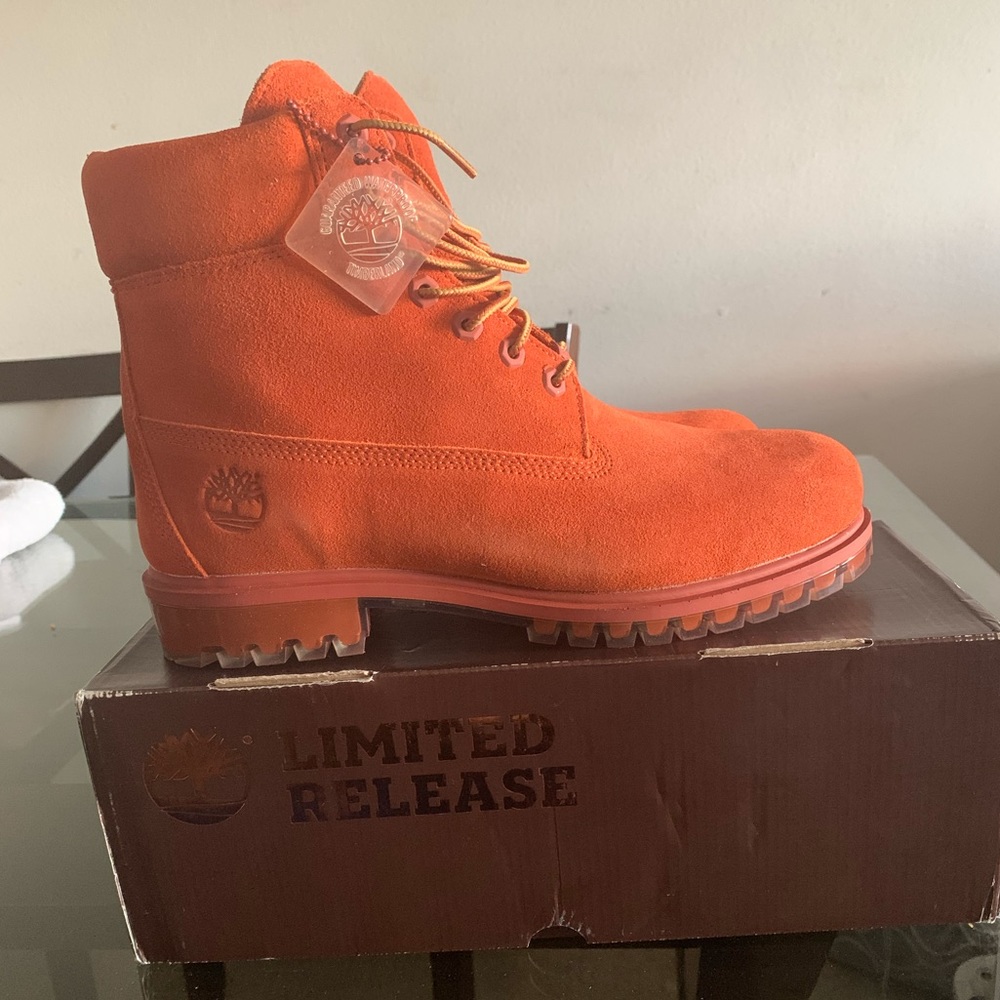 Timberland Boot Waterproof Autumn Leaf Rust Orange